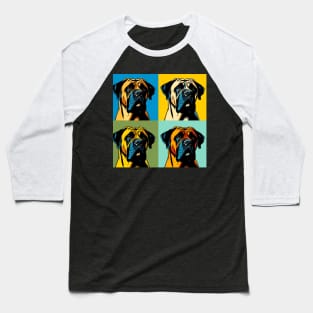 Boerboel Pop Art - Dog Lovers Baseball T-Shirt